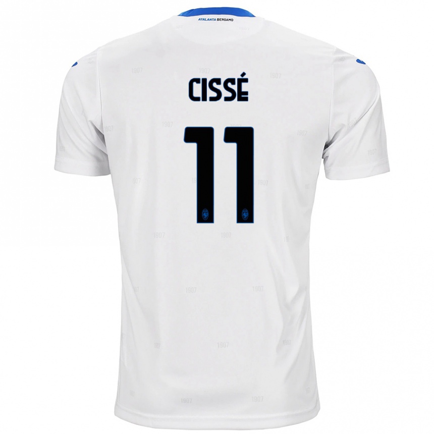 Niño Fútbol Camiseta Moustapha Cissé #11 Blanco 2ª Equipación 2024/25