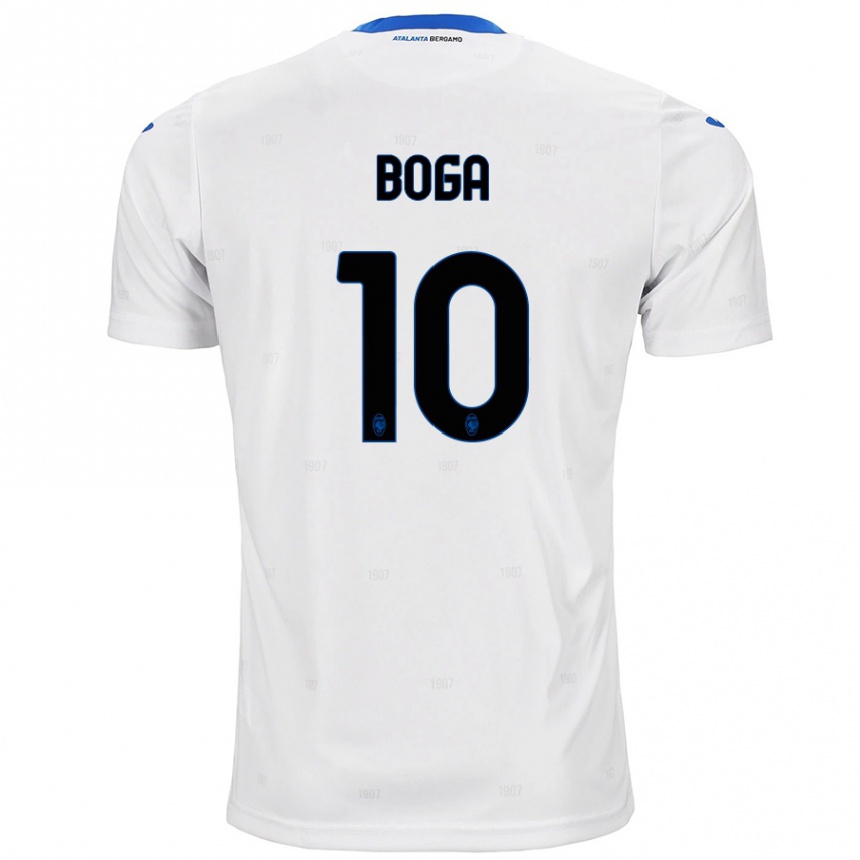 Niño Fútbol Camiseta Jeremie Boga #10 Blanco 2ª Equipación 2024/25