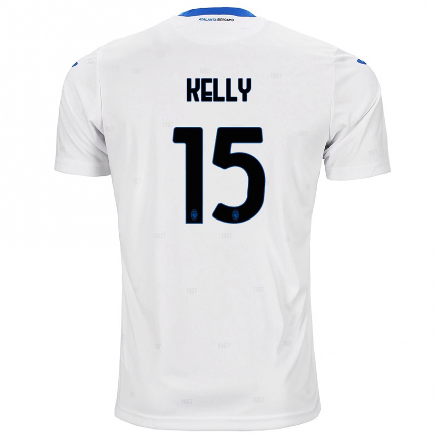 Niño Fútbol Camiseta Maegan Kelly #15 Blanco 2ª Equipación 2024/25