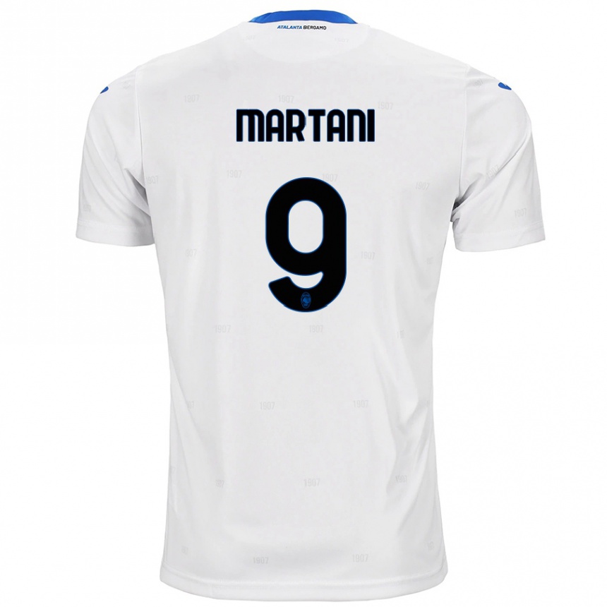 Niño Fútbol Camiseta Alice Martani #9 Blanco 2ª Equipación 2024/25