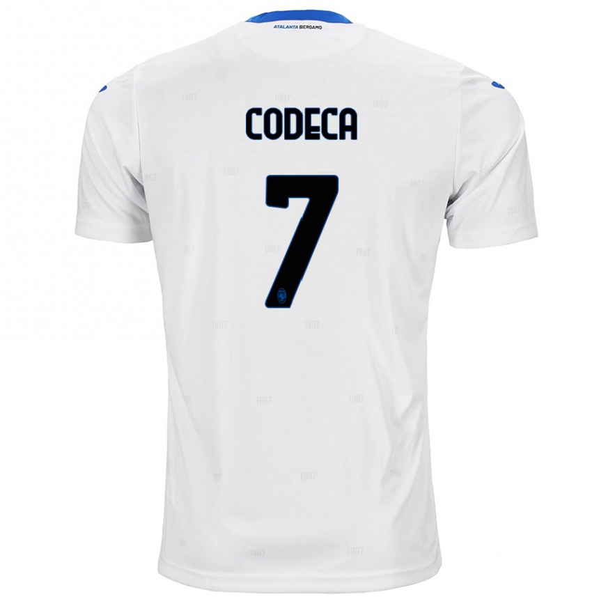 Niño Fútbol Camiseta Bianca Codeca #7 Blanco 2ª Equipación 2024/25