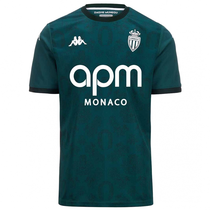 Niño Fútbol Camiseta Bradel Kiwa #0 Verde Oscuro 2ª Equipación 2024/25