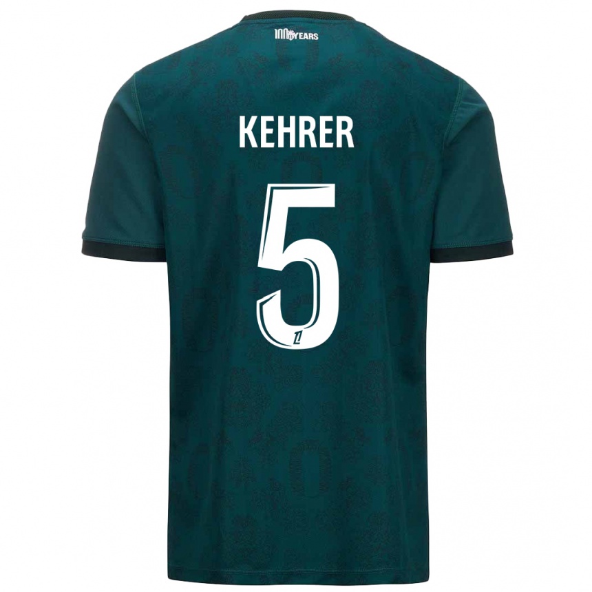 Niño Fútbol Camiseta Thilo Kehrer #5 Verde Oscuro 2ª Equipación 2024/25