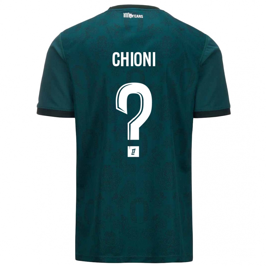 Niño Fútbol Camiseta Tristan Chioni #0 Verde Oscuro 2ª Equipación 2024/25