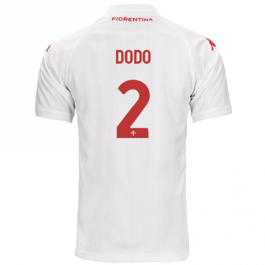 Niño Fútbol Camiseta Dodô #2 Blanco 2ª Equipación 2024/25