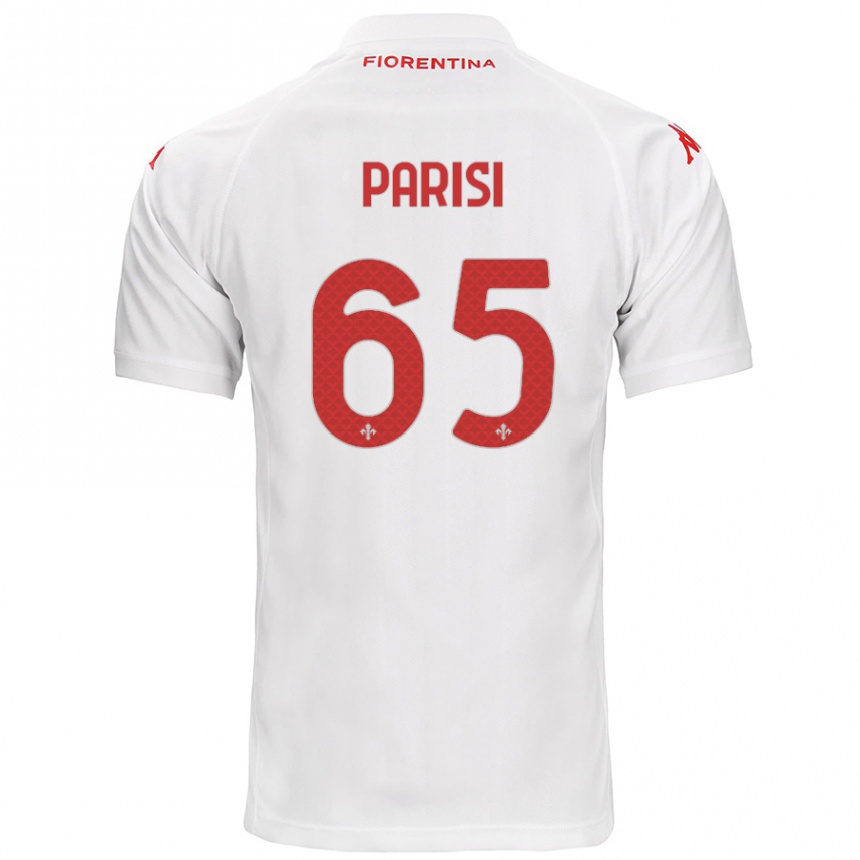 Niño Fútbol Camiseta Fabiano Parisi #65 Blanco 2ª Equipación 2024/25