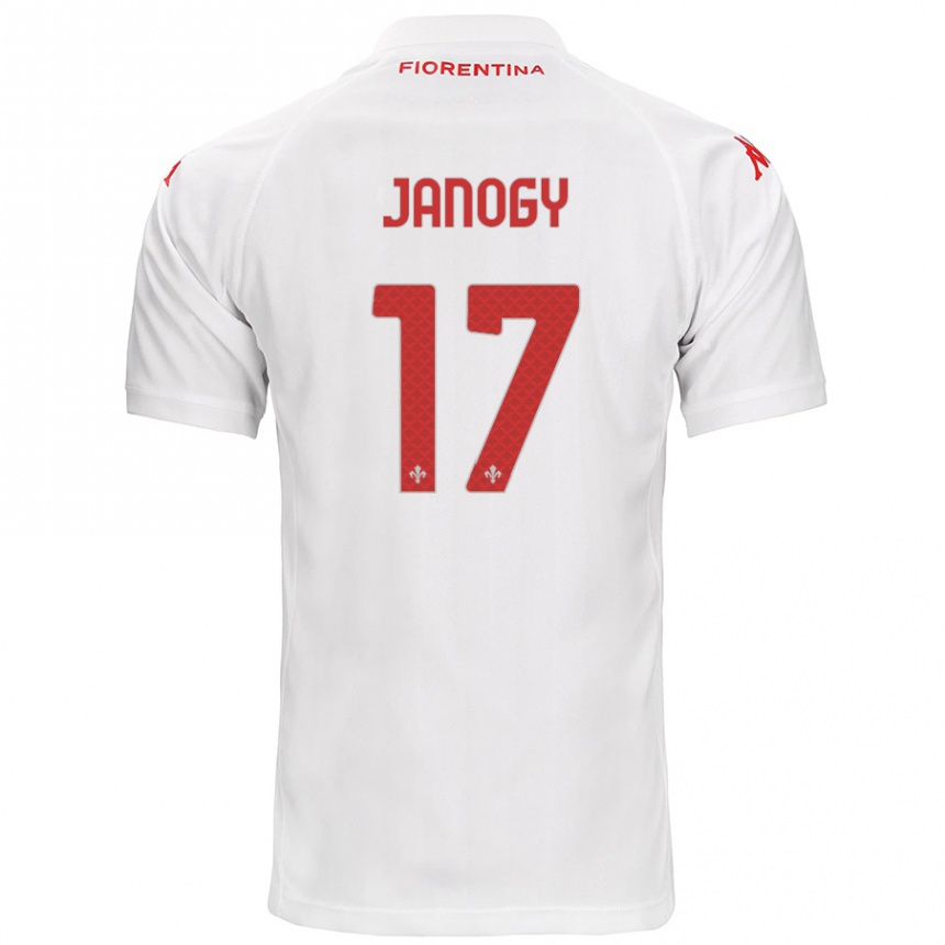 Niño Fútbol Camiseta Madelen Janogy #17 Blanco 2ª Equipación 2024/25