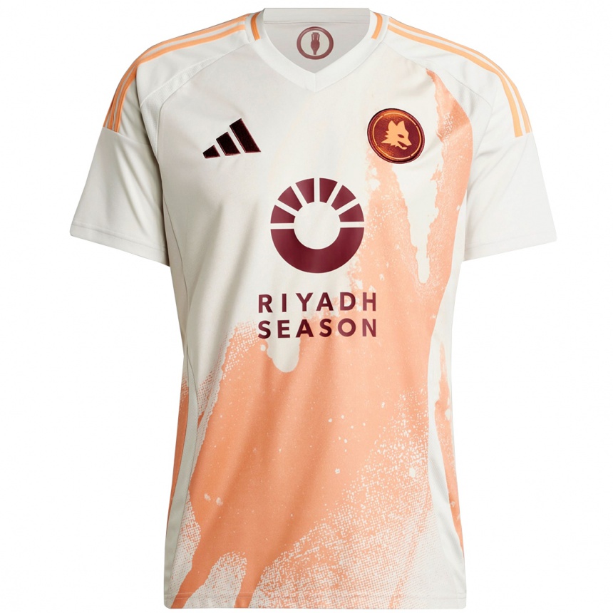 Niño Fútbol Camiseta Moeka Minami #2 Crema Blanco Naranja 2ª Equipación 2024/25