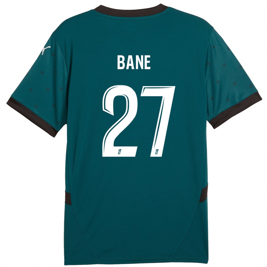 Niño Fútbol Camiseta Sidi Bane #27 Verde Oscuro 2ª Equipación 2024/25