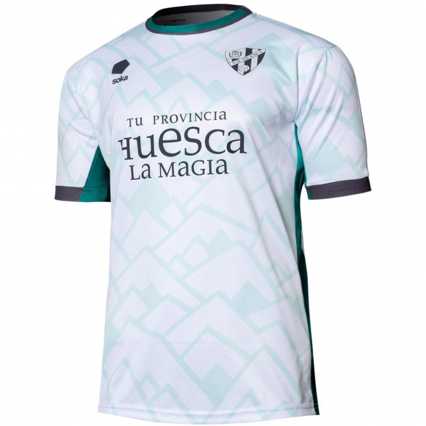 Niño Fútbol Camiseta Iker Gil #0 Blanco Verde 2ª Equipación 2024/25