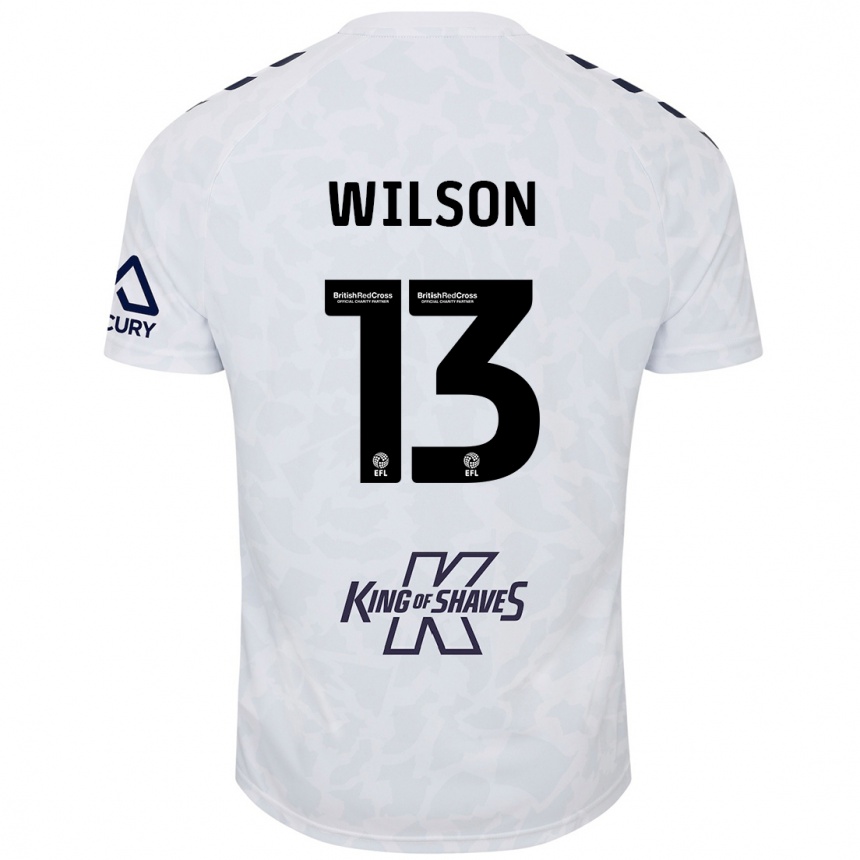 Niño Fútbol Camiseta Ben Wilson #13 Blanco 2ª Equipación 2024/25