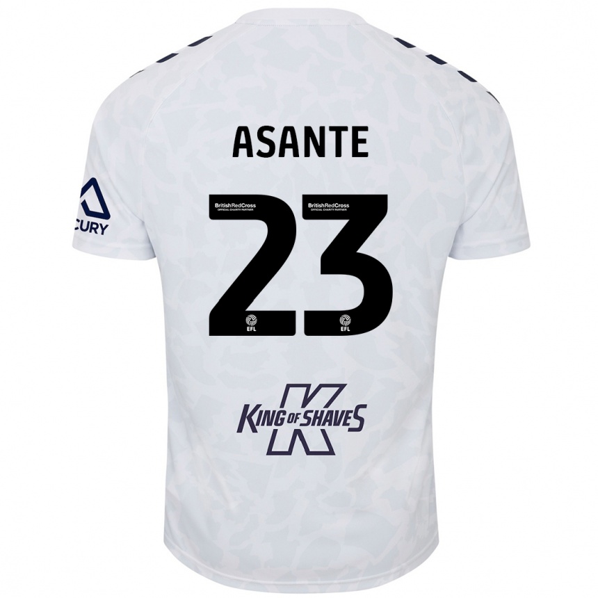 Niño Fútbol Camiseta Brandon Thomas-Asante #23 Blanco 2ª Equipación 2024/25