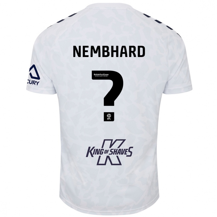 Niño Fútbol Camiseta Kesiah Nembhard #0 Blanco 2ª Equipación 2024/25