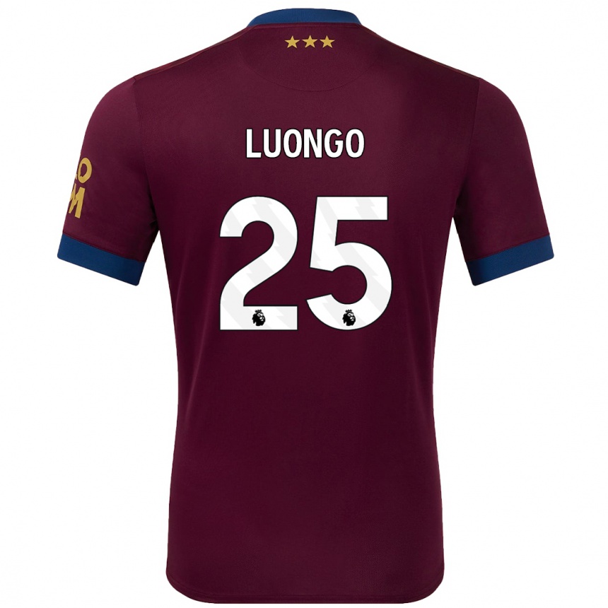 Niño Fútbol Camiseta Massimo Luongo #25 Marrón 2ª Equipación 2024/25