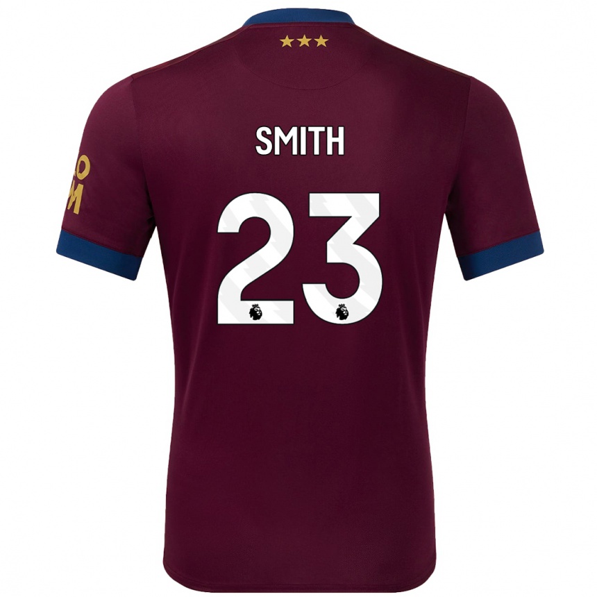 Niño Fútbol Camiseta Abbi Smith #23 Marrón 2ª Equipación 2024/25