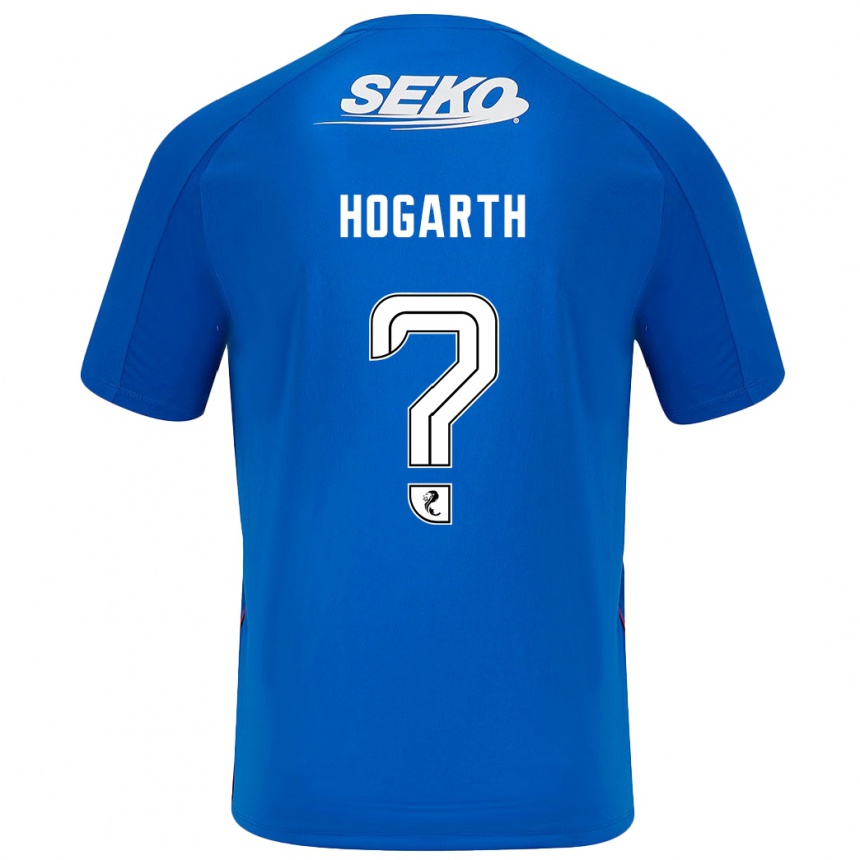 Hombre Fútbol Camiseta Jay Hogarth #0 Azul Oscuro 1ª Equipación 2024/25