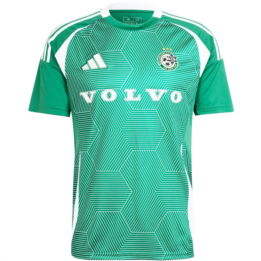 Hombre Fútbol Camiseta Oleksandr Syrota #34 Verde Blanco 1ª Equipación 2024/25