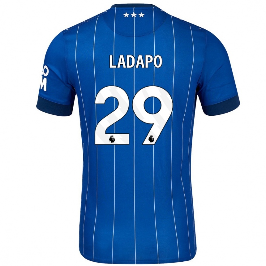 Hombre Fútbol Camiseta Freddie Ladapo #29 Azul Marino 1ª Equipación 2024/25