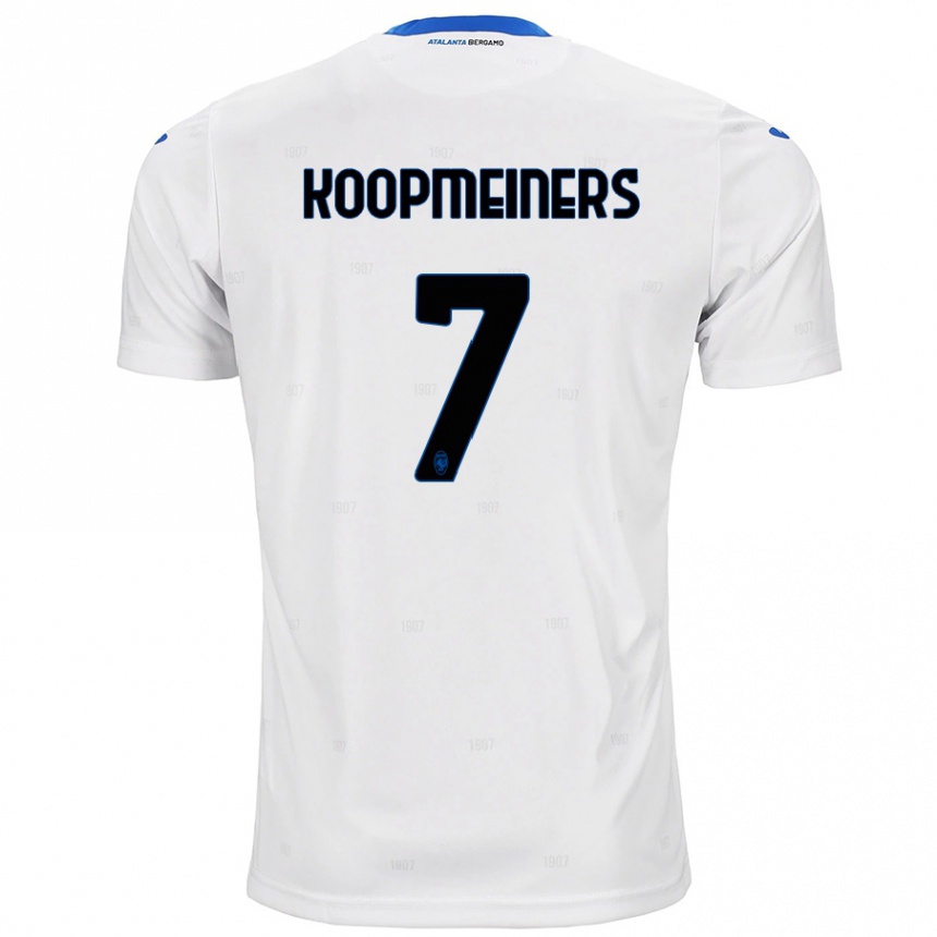 Hombre Fútbol Camiseta Teun Koopmeiners #7 Blanco 2ª Equipación 2024/25