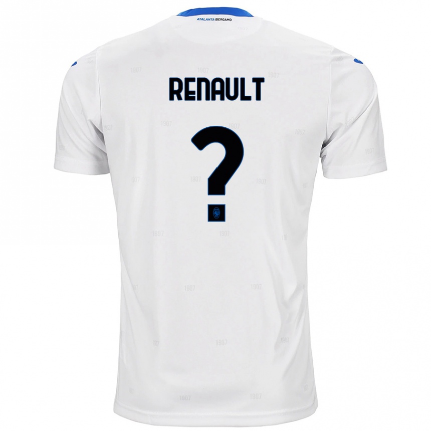 Hombre Fútbol Camiseta Guillaume Renault #0 Blanco 2ª Equipación 2024/25