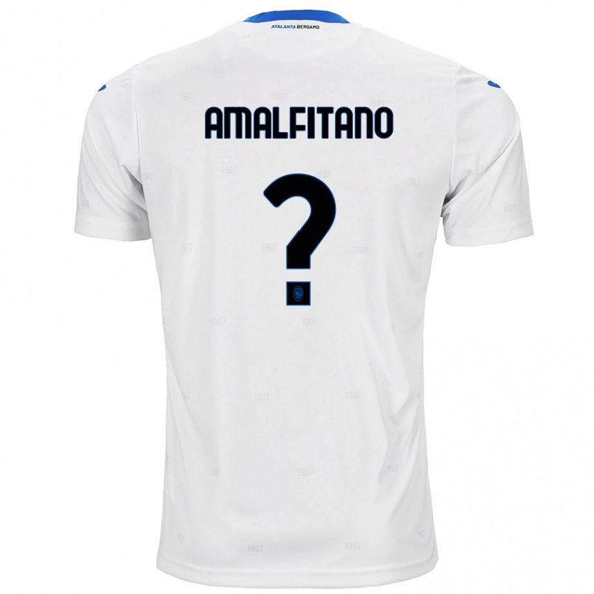 Hombre Fútbol Camiseta Nicolò Amalfitano #0 Blanco 2ª Equipación 2024/25