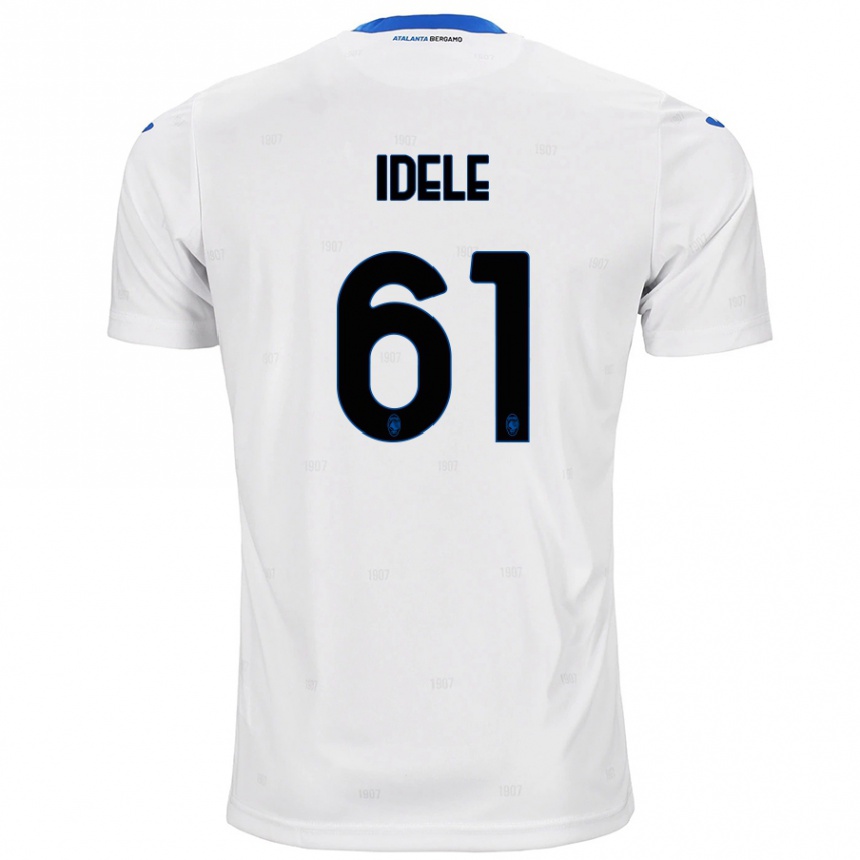 Hombre Fútbol Camiseta Javison Idele #61 Blanco 2ª Equipación 2024/25