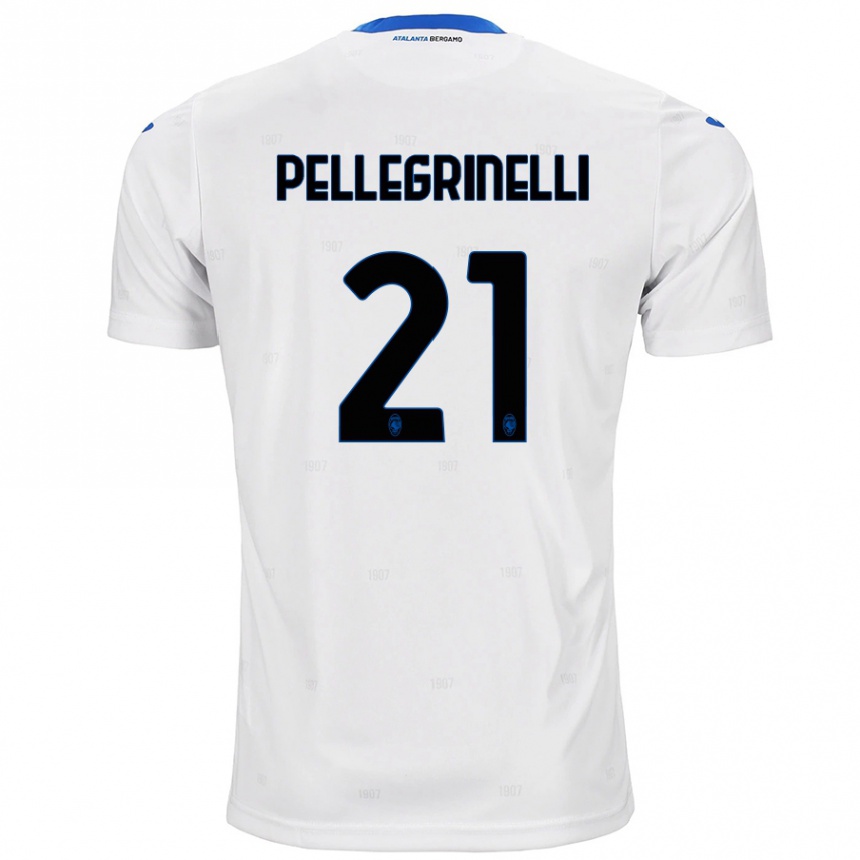 Hombre Fútbol Camiseta Giorgia Pellegrinelli #21 Blanco 2ª Equipación 2024/25