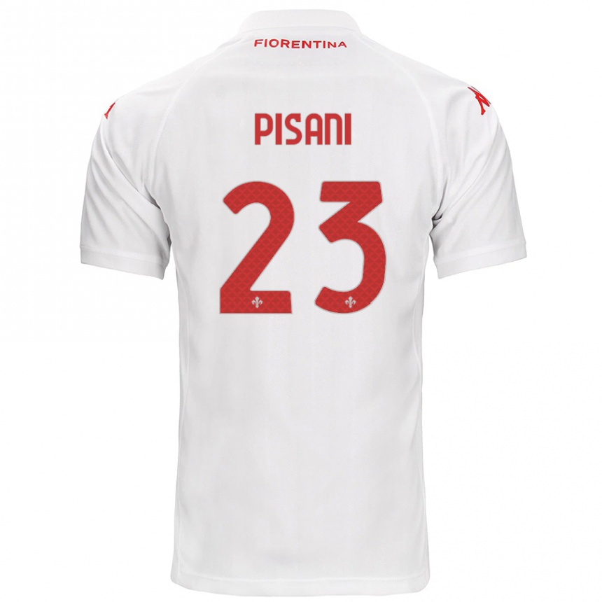 Hombre Fútbol Camiseta Diego Pisani #23 Blanco 2ª Equipación 2024/25