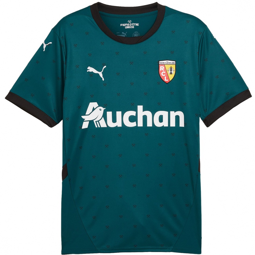 Hombre Fútbol Camiseta Abdukodir Khusanov #25 Verde Oscuro 2ª Equipación 2024/25