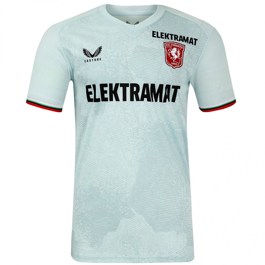 Hombre Fútbol Camiseta Alec Van Hoorenbeeck #17 Verde Claro 2ª Equipación 2024/25