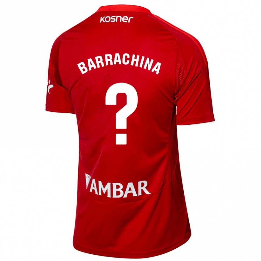 Hombre Fútbol Camiseta Hugo Barrachina #0 Blanco Azul 2ª Equipación 2024/25