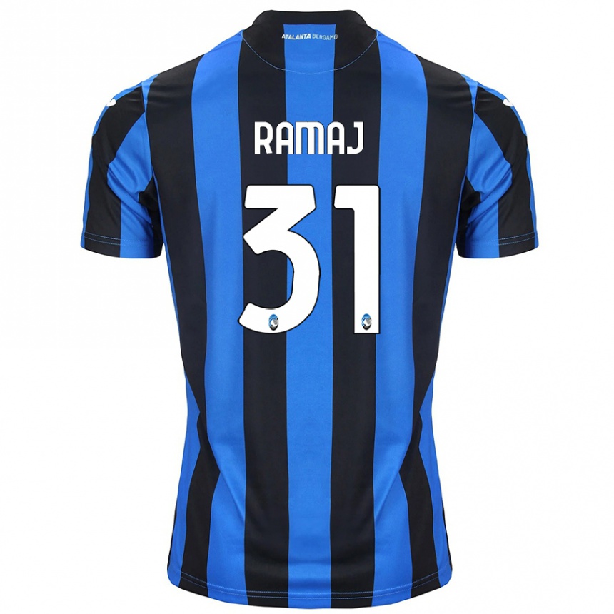 Mujer Fútbol Camiseta Gabriel Ramaj #31 Azul Negro 1ª Equipación 2024/25