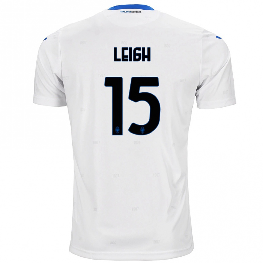 Mujer Fútbol Camiseta Adrienne Leigh #15 Blanco 2ª Equipación 2024/25