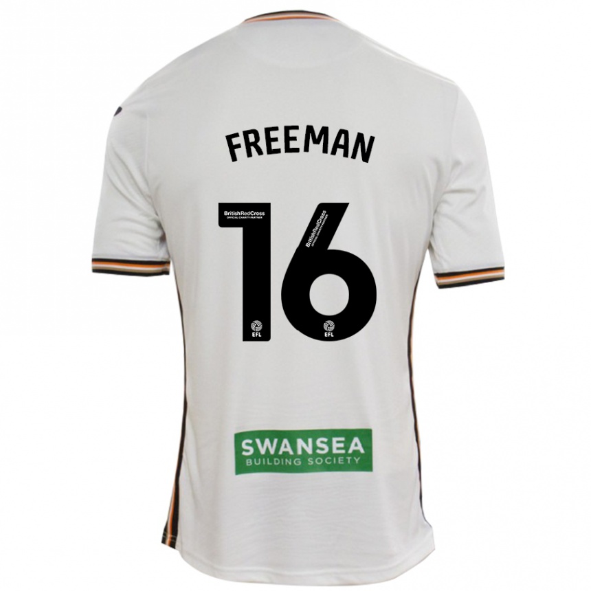 Niño Fútbol Camiseta Emily Freeman #16 Blanco 1ª Equipación 2024/25