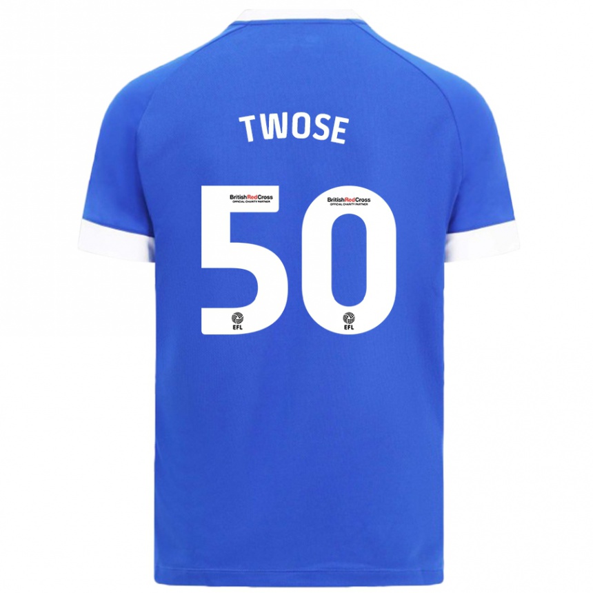 Niño Fútbol Camiseta Cody Twose #50 Azul Cielo 1ª Equipación 2024/25