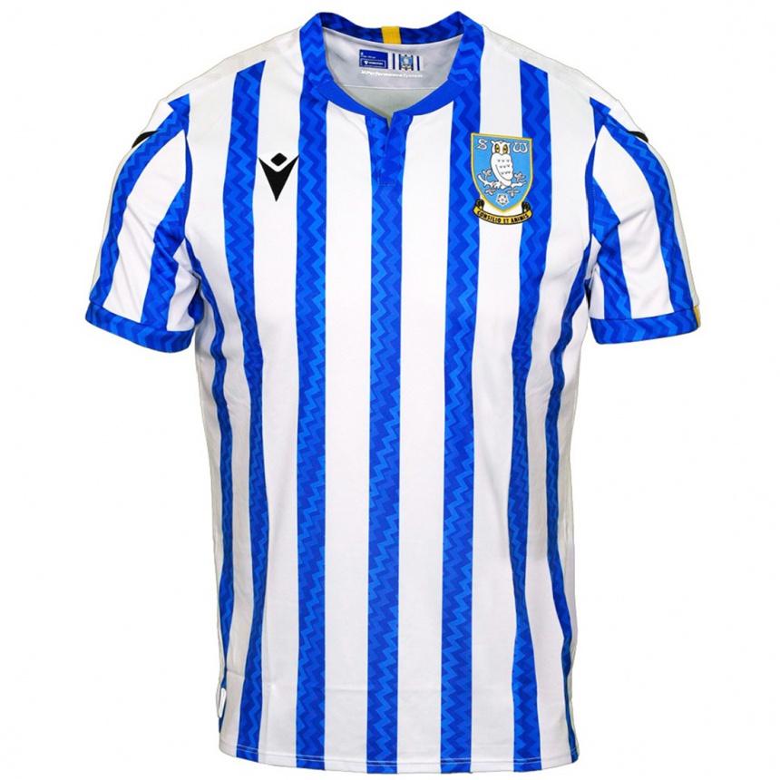 Niño Fútbol Camiseta Svante Ingelsson #8 Azul Blanco 1ª Equipación 2024/25