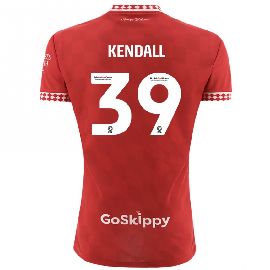 Niño Fútbol Camiseta Maya Kendall #39 Rojo 1ª Equipación 2024/25