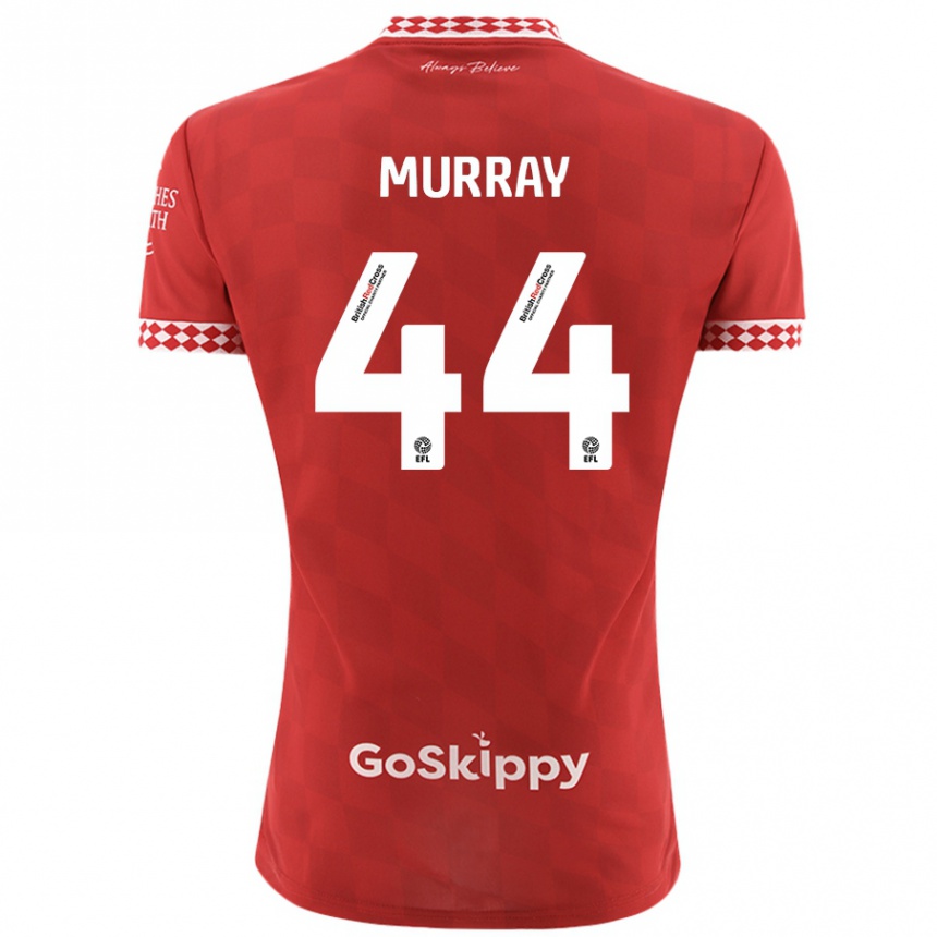 Niño Fútbol Camiseta Satara Murray #44 Rojo 1ª Equipación 2024/25