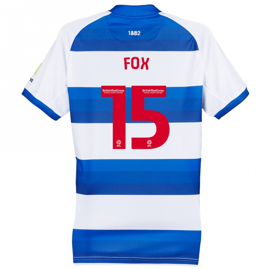 Niño Fútbol Camiseta Morgan Fox #15 Blanco Azul 1ª Equipación 2024/25