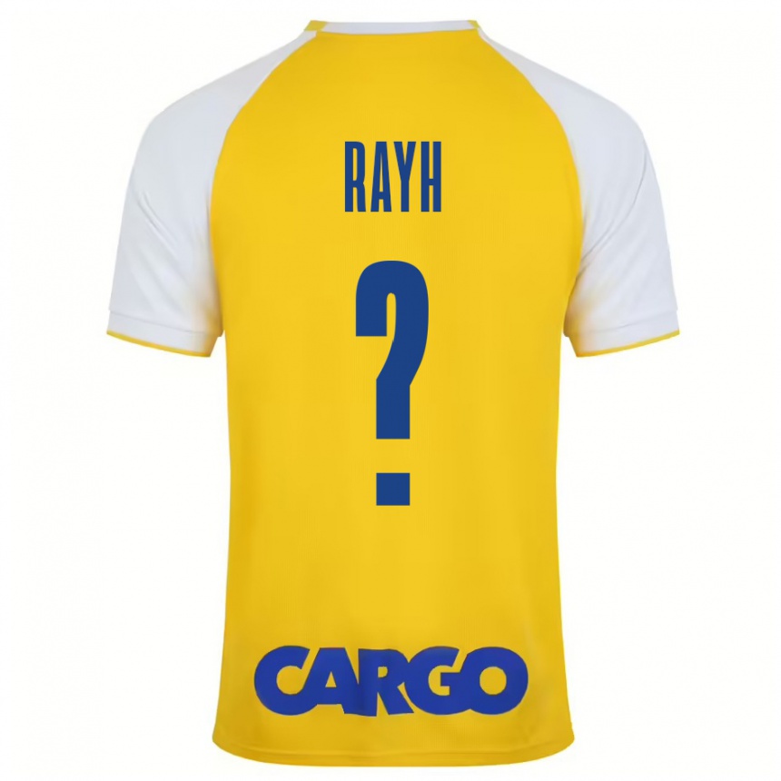 Niño Fútbol Camiseta Guy Rayh #0 Amarillo Blanco 1ª Equipación 2024/25