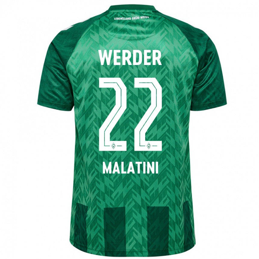 Niño Fútbol Camiseta Julián Malatini #22 Verde 1ª Equipación 2024/25