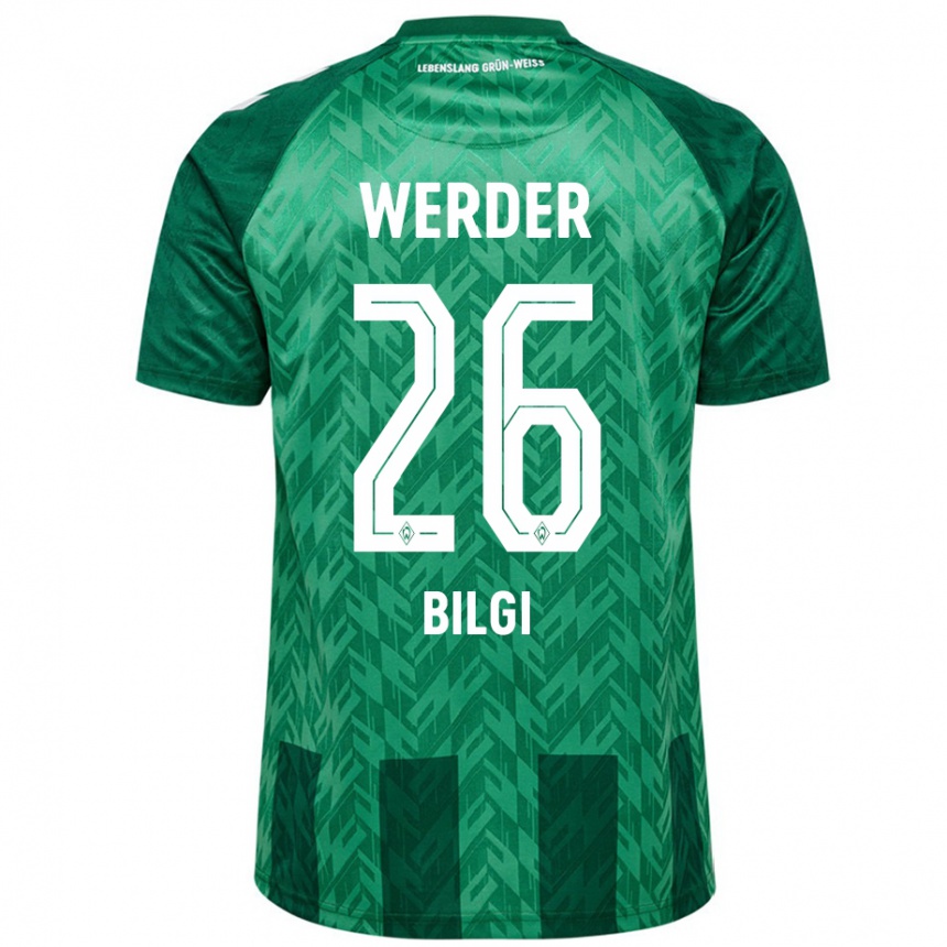 Niño Fútbol Camiseta Süleyman Bilgi #26 Verde 1ª Equipación 2024/25