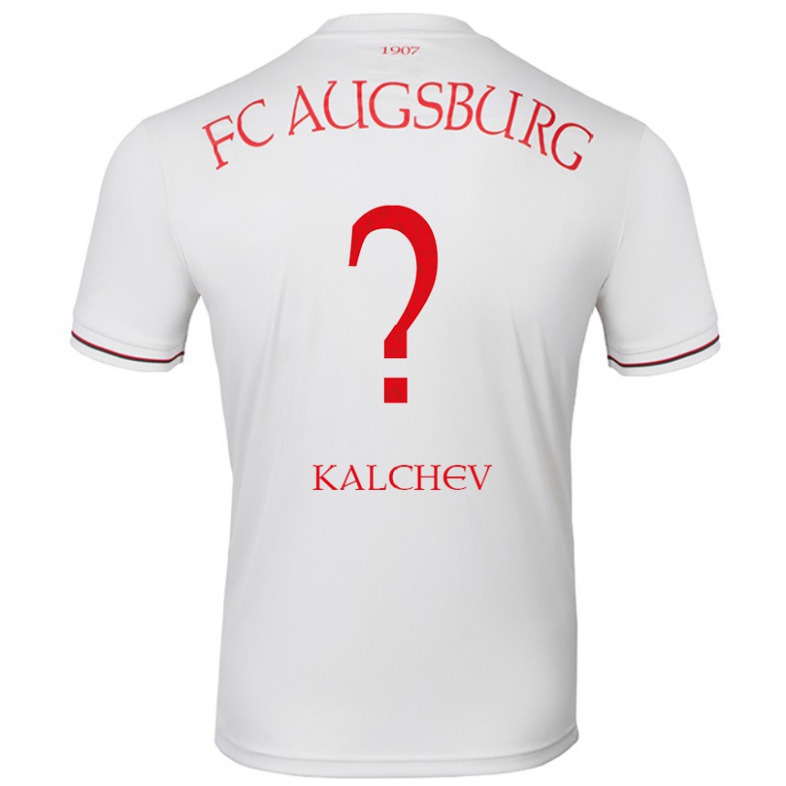 Niño Fútbol Camiseta Nikola Kalchev #0 Blanco 1ª Equipación 2024/25