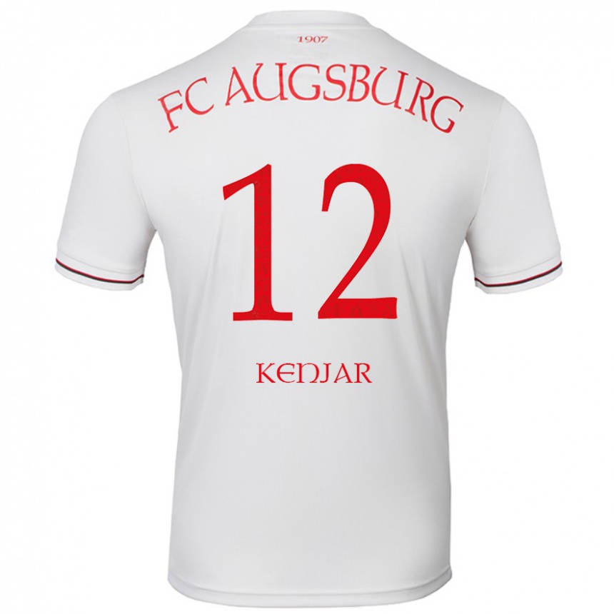 Niño Fútbol Camiseta Alen Kenjar #12 Blanco 1ª Equipación 2024/25