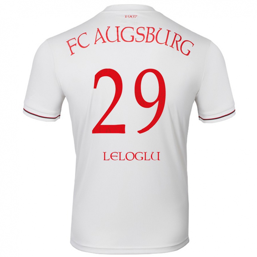 Niño Fútbol Camiseta Aras Leloglu #29 Blanco 1ª Equipación 2024/25