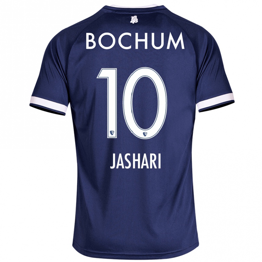 Niño Fútbol Camiseta Lirim Jashari #10 Azul Oscuro 1ª Equipación 2024/25