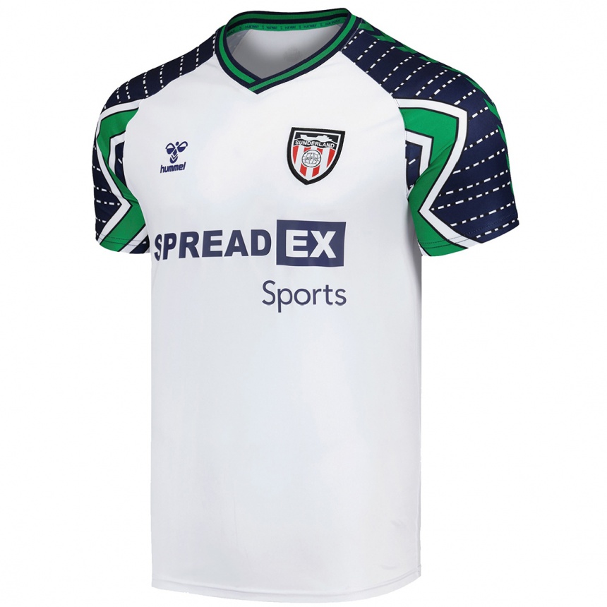 Niño Fútbol Camiseta Romaine Mundle #14 Blanco 2ª Equipación 2024/25