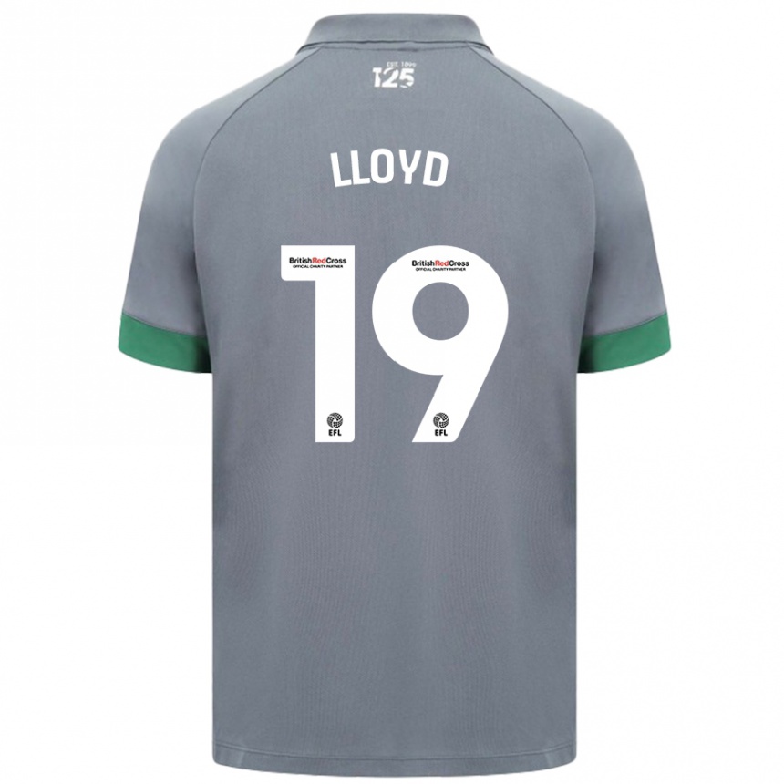 Niño Fútbol Camiseta Madison Lloyd #19 Gris Oscuro 2ª Equipación 2024/25