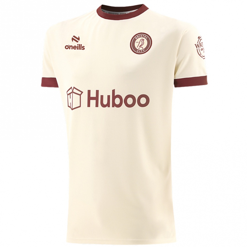 Niño Fútbol Camiseta Emily Syme #16 Crema Blanco 2ª Equipación 2024/25