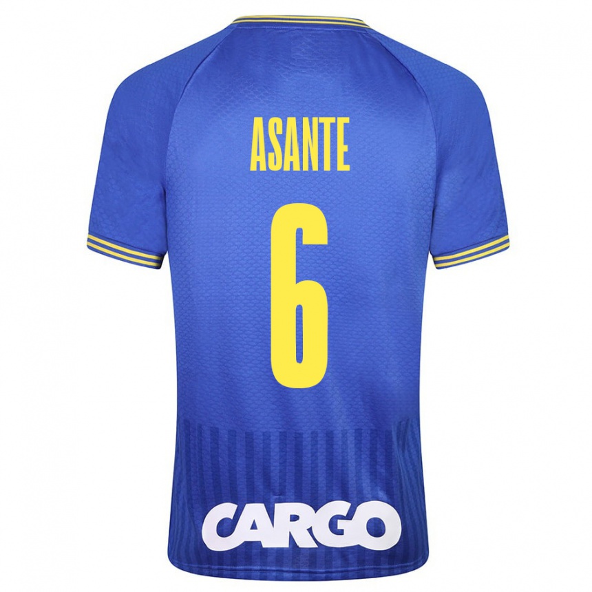 Niño Fútbol Camiseta Tyrese Asante #6 Blanco 2ª Equipación 2024/25